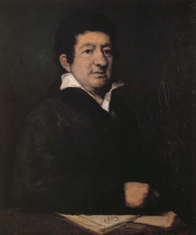 Francisco Goya Leandro Fernandez de Moratin Norge oil painting art